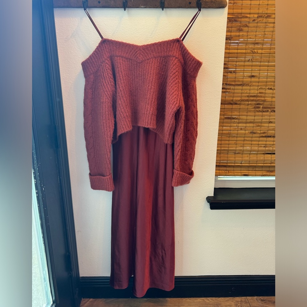 Anthropologie Mare midi dress NEW WITH TAGS